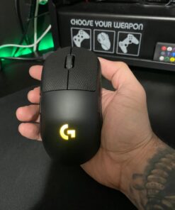 LZYDD Mouse Anti-Slip Tape Elastics Refined Side Grips Sweat Resistant Pads/Anti Sweat Paste for Logitech G Pro Wireless Mouse 15 712hmGyuLhL