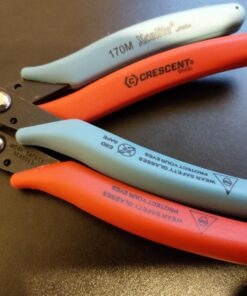 Xcelite 170M General Purpose Shearcutter, Diagonal, Flush Jaw, 5" Length, 3/4" Jaw length, Blue Grip 10 712hv37spGL