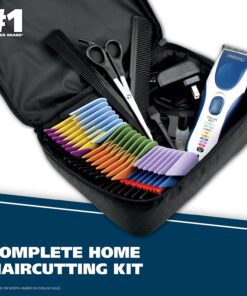 Wahl Color Pro Cordless Rechargeable Hair Clipper & Trimmer – Easy Color-Coded Guide Combs - for Men, Women, & Children – Model 9649P 25 712i3088MhL 3