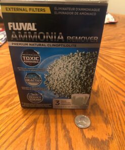 Fluval Ammonia Remover, Chemical Filter Media for Freshwater Aquariums, 3-Pack 6.3 oz 25 712iK5m6tTL