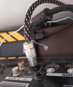 Cable Matters Toslink Cable (Toslink Optical Cable, Digital Optical Audio Cable) 3 Feet with Metal Connectors and Braided Jacket 3 ft 11 712iKjEZ5OL