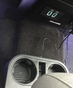 OPT7 Aura Interior Car Lights with Remote Control, Color Change, Music Sync Inside Ambient Lighting Kit, LED Lights for Car Truck Under Dash Accessories, Charger Adapter 12V, 6pc Single Row LED Strip RGB 53 712ig7gDkVL 1