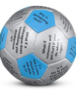 Workplace Ethics Thumball Conversation Starter - 6" Blue Training Tool Game | Team Building Activity - Explore Ethical Guidelines | 32 Prompts 15 712ix6PDrjL