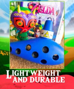 Songbird Ocarina of Time Replica - Ocarina Musical Instrument with Tutorial and Songs - Tuned in C with Crystal Clear High Notes 23 712j6N0S8LL