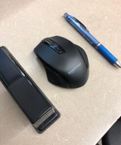 Amazon Basics Ergonomic 2.4 Ghz Wireless Optical PC Mouse, DPI adjustable, Black 36 712j9Z3MSPL