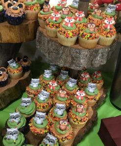 Woodland Animal Friends Cupcake Rings - 24 pcs by Bakery Supplies 27 712jmcTbf8L