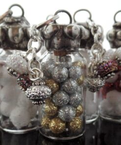 Yesker IPV023 Package of 24 Small Mini Glass Jars with Cork Stoppers-Size: 1-1/2" Tall X 3/4 Inches Diameter, Count 34 712kPWqCaWL 1