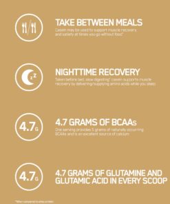 Optimum Nutrition Gold Standard 100% Micellar Casein Protein Powder, Naturally Flavored Chocolate creme, 4 Pound (Packaging May Vary) 4 Pound (Pack of 1) 15 712lDyXBwL