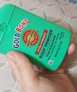 Gold Bond Medicated Body Powder, Extra Strength, 4 oz (113 g) 4 Ounce (Pack of 1) 6 712lhYFg2GL