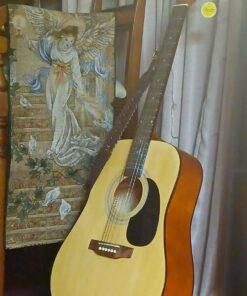 ChromaCast Folding A-Frame Guitar Stand for Acoustic and Electric Guitars with Secure Lock (CC-MINIGS),Black CC-MINIGS 45 712miQ3ylL