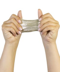 Alternative view of Crazy Aaron’s Thinking Putty (1.6 oz) Precious Metals Pure Platinum Sparkle Putty - Never Dries Out