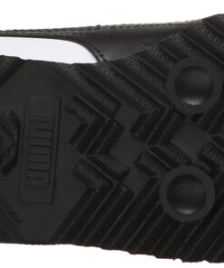 PUMA Men's Roma Basic Sneaker 10 White/Black Leather 24 712njyJP7tL