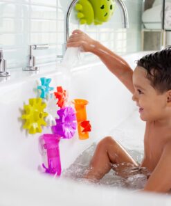 Alternative view of Boon PIPES Toddler Bath Toys - Toddler and Baby Bath Toys - Multicolored - Ages 12 Months and Up - 5 Count Blue