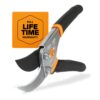 Fiskars Bypass Pruning Shears 5/8” Garden Clippers - Plant Cutting Scissors with Sharp Precision-Ground Steel Blade Bypass Pruner 58 712oOsznuxL