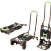 COSCO Shifter Multi-Position Folding Hand Truck and Cart, Green