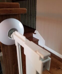 Wall Saver Baby Gate Wall Protector Protects Walls from Child Gate Damage - Makes Safety Gates More Secure - for Walk Thru Pressure Mounted Gates - Childproofing, Pet Proofing - 2 Full Size 30 712pCS0bjRL