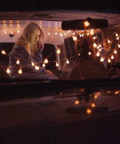 100 LED Globe String Lights, Ball Christmas Lights, Indoor/Outdoor Decorative Light, USB Powered, 39 Ft, Warm White Light - for Patio Garden Party Xmas Tree Wedding Decoration by SPIRITUP warm white(no plug) 21 712pCvGP13L