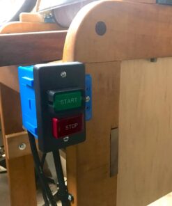 POWERTEC 71008 110/220V Single Phase On/Off Switch, 3HP, fits Table Saw, Router Table, Drill Press, Bench Saw, Band Saw 25 712pLSKj0CL