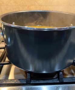 Induction Cookware 10 Piece, Fadware Pots and Pans Set Nonstick, Oven & Dishwasher Safe Cookware, Kitchen Cooking Pan Set with Glass Lids, Includes Frying Pans, Saute Pan, Saucepans & Stockpot, Black 18 712pzLRG0uL