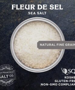 Alternative view of 8 oz. Chef's Jar - Fleur de Sel de Guérande French Sea Salt by San Francisco Salt Company Fleur de Sel Sea Salt