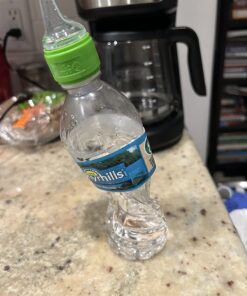 green sprouts Spout Adapter for Water Bottle, Quickly Converts a Standard Bottle into a Sippy Cup, Collar Fits Two Bottle Sizes, One Size One Size (Pack of 1) 33 712rafOu22L