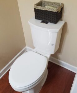 American Standard 2886218.020 H2Option Two-Piece Toilet, Elongated Front, Chair Height, Dual Flush, White, 0.92 - 1.28 gpf Tank + Bowl 31 712s iUCuHL