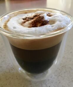 Delonghi 5513214601 Cappuccino Glasses, 270 milliliters Cappuccino Glasses (set of 2) 16 712sDhtnyoL