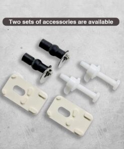 WSSROGY Elongated Toilet Seat with Lid, Quiet Close, Fits Standard Elongated or Oblong Toilets, Slow Close Seat and Cover, Oval, White 24 712tDRm hL