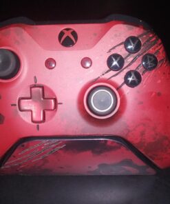 Xbox Wireless Controller – Gears of War 4 Crimson Omen Limited Edition Crimson Omen LE 28 712tPC7gGGL