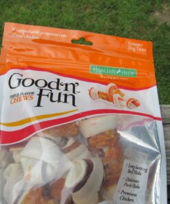 GOOD 'N' FUN Triple Flavor Chews, Rawhide Treats for Dogs 6 Count (Pack of 1) 21 712tzw7T1LL