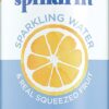 Spindrift Sparkling Water, Lemon Flavored, Made with Real Squeezed Fruit, 12 Fl Oz Cans, Pack of 24 (Only 3 Calories per Seltzer Water Can) 12 Fl Oz (Pack of 24)