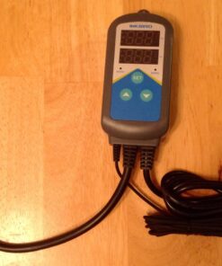 Inkbird Digital Temperature Probe Controller Thermostat Timer AC 110V 1200W Only Heating Plug Time Switch Reptile Breeding Heater Planting Greenhouse No Cooling Control ITC-306T+Standard Probe 19 712umgPsDgL