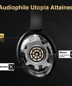 Bluetooth Headphones, Premium Active Noise Cancelling Wireless Headphones Over Ear, 50H Playtime, Hi-Res Audio, Deep Bass, Memory Foam Ear Cups for Travel, Home Office Bluetooth Headphones 38 712v1GK9svL