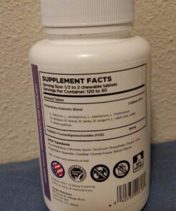 Ample Nutrition Complete Pet Prebiotic + Probiotic for Dogs & Cats, 60ct Pork Flavored Pearls 34 712v6HFzI L