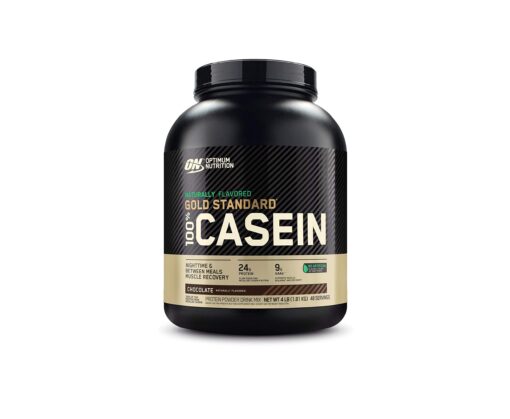 Optimum Nutrition Gold Standard 100% Micellar Casein Protein Powder, Naturally Flavored Chocolate creme, 4 Pound (Packaging May Vary) 48 Servings (Pack of 1)