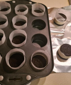 Norpro Nonstick Mini Cheesecake Pan with Handles, 12 count 34 712vWbbuJ L 1