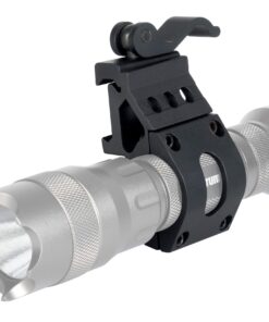 Alternative view of Monstrum 1 Inch Offset Picatinny Rail Mount for Flashlights with Quick Release
