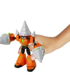 Jakks Pacific Fully Charged – Deluxe Drill Man Articulated Action Figure with Spinning Drills and Drill Man Buster Accessory (to swap onto the Mega Man figure)! Based on the new show! 14 712wHNJEeL