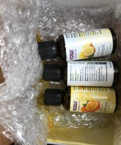 3-Pack Variety of Now Essential Oils: Citrus Blend - Orange, Tangerine, Lemon 1 Fl Oz (Pack of 3) 41 712wytLgzxL 1