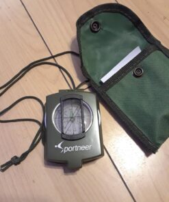 Sportneer Compass Hiking Survival | Lensatic Military Sighting Orienteering Compass | Backpacking Navigation Compass | Boy Scout Compass for Kids | Professional Compass for Hiking Camping Hunting Army Green 34 712xRKjplL