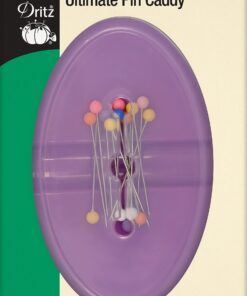 Dritz Ultimate Magnetic, Assorted Colors, Purple & Green, 1, 15 Ball Pin Caddy, Blue, Purple, Green Ultimate Pin Caddy 8 712yreQlbYS