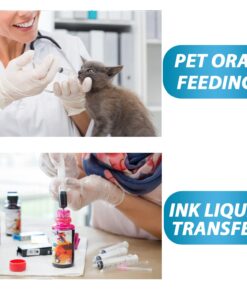 20ml Plastic Syringe for Liquids, Oral, Scientific Labs, Measuring, Dispensing, with Cap- 10 Pack 20ml Syringes 20 ml 10 712yzsHlRrL