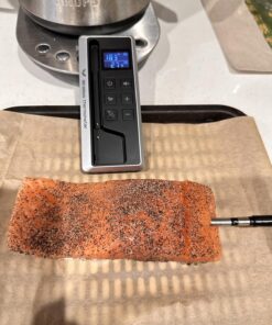Paneceia Wireless Meat Thermometer Digital, 800FT Long Range Bluetooth Cooking Thermometer, Food Thermometer for Remote Monitoring of Grill, Oven, Smoker, Air Fryer, Rotisserie, iOS & Android App 45 712z Uhi6L