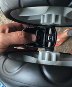 Graco FastAction Fold Sport Travel System | Includes the FastAction Fold Sport 3-Wheel Stroller and SnugRide 35 Infant Car Seat, Gotham 15 712zk70ldVL