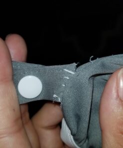 Teamoy (2 Pack) Reusable Pail Liner for Cloth Diaper/Dirty Diapers Wet Bag, Gray Chevron+Slate 2 Count (Pack of 1) 29 713 7dIn9oL