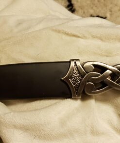 Ace Martial Arts Supply New Scottish Celtic Gaelic Twist Knot Blue Ruby Gemstone Wicca Dirk Dagger Knife, 9-Inch 45 713 qhbxZ7L