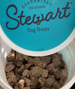 Stewart Freeze Dried Dog Treats, Beef Liver, Grain Free & Gluten Free, 14 Ounce Resealable Tub, Single Ingredient, Made in USA, Dog Training Treats 14 Ounce (Pack of 1) 34 713036ruU3L 1