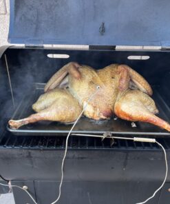 ThermoPro Wireless Meat Thermometer of 650FT for Smoker Oven, Bluetooth Grill Thermometer with Dual Probes, Smart Rechargeable BBQ thermometer for Cooking Turkey Fish Beef 2 Probes 32 71307UPluaL