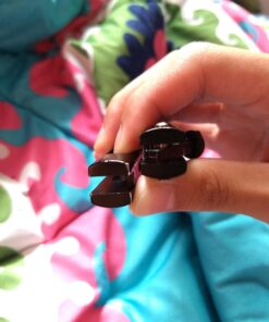 Anlado Balisong Butterfly Knife Trainer Practice with O-ring Latch - Enhanced Version - Black Metal Steel - no Offensive Blade - for Beginner, Children, Butterfly Knives Lover and more 18 7130hhLU9DL