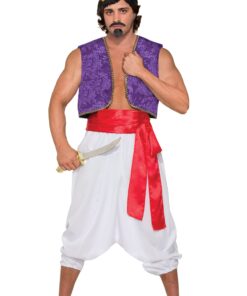 Forum Novelties 42" Purple Genie Vest Costume 10 713106dwrPL